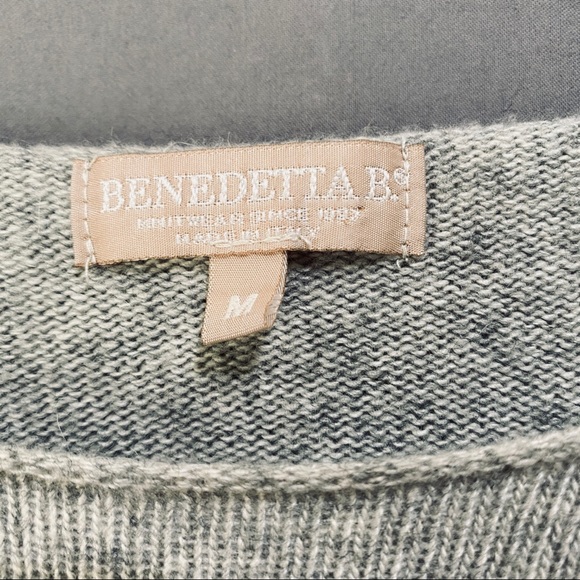 ☘️Bendetta B wool dotted sweater size M - Picture 3 of 5